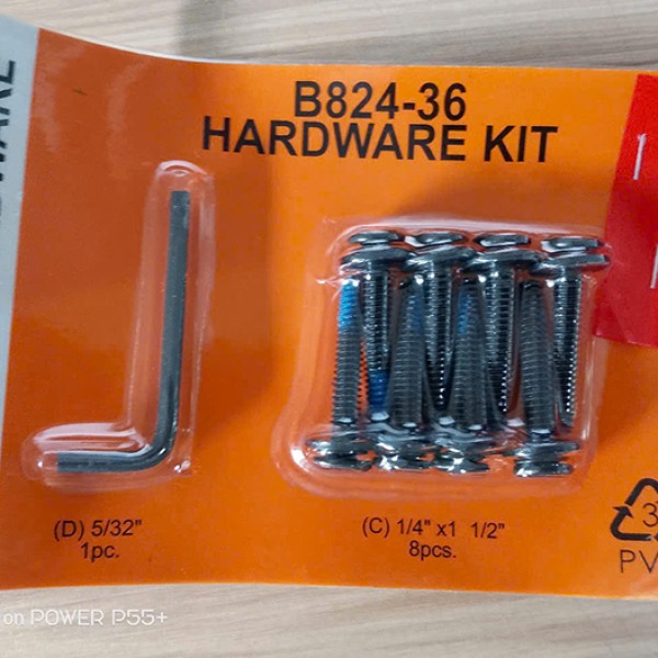 Hardware blister pack B824-36